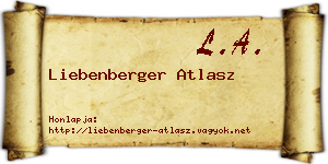 Liebenberger Atlasz névjegykártya